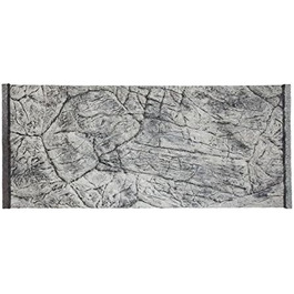 3D фон для акваріума, тонкий, сірий, під сланець, 100x50/97x45 см