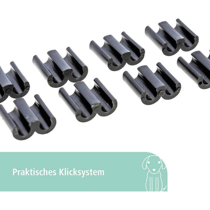 Сітка для захисту домашніх тварин Kerbl, 96-145x30 см, для безпечного транспортування собак в автомобілі, легкий монтаж, регульована ширина