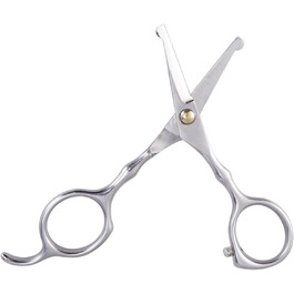 Ножиці для грумінгу тварин з нержавіючої сталі: ергономічні ножиці з безпечними закругленими кінцями для собак та котів