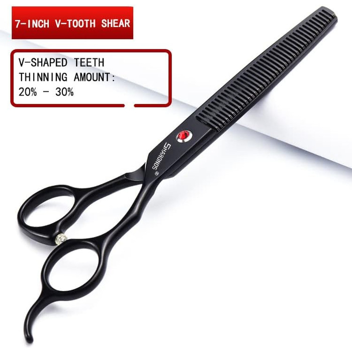 Професійний набір для стрижки волосся 6 дюймів, нержавіюча сталь, гострі леза, для перукарів (7 дюймів - 3 шт.)