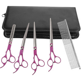 Набір для догляду за собаками Kisangel: ножиці, тример, гребінець для собак, котів та інших тварин. Для видалення волосся з вух, обличчя та кігтів.