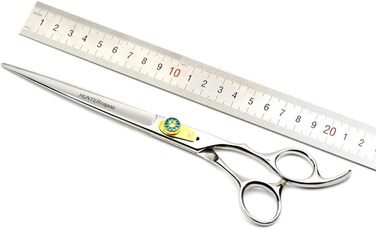 Професійні ножиці для грумінгу тварин JP 440C з нержавіючої сталі, регульовані, з антиковзким покриттям, 8 дюймів