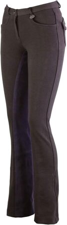 Джіни для верхової їзди Lazura Damen Jodhpur Vollbesatz Comfort (42, графіт) - жіночі бриджі для кінного спорту