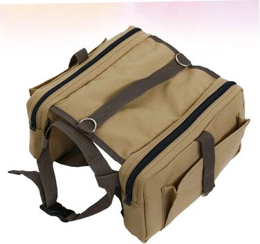 Рюкзак для собак Milisten: зручний та функціональний для прогулянок, кемпінгу та подорожей. Зручний для собак та цуценят, з кишенями для води та перекусів.