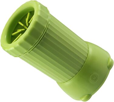 Автоматичний мийник лап для собак, USB, для середніх собак, зелений