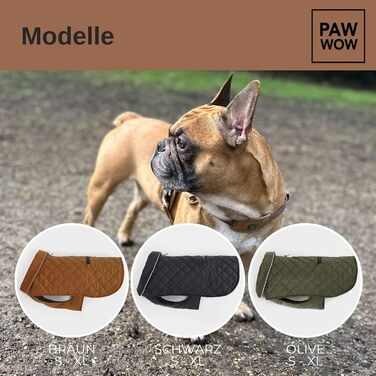 Теплий зимовий одяг для собак | Куртка для собак з захистом живота та застібкою-липучкою, розмір L, коричнева