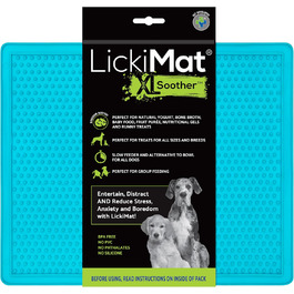 LickiMat X Large Schnuller: килимок для собак проти нудьги та тривоги, зелений (Турквіс)