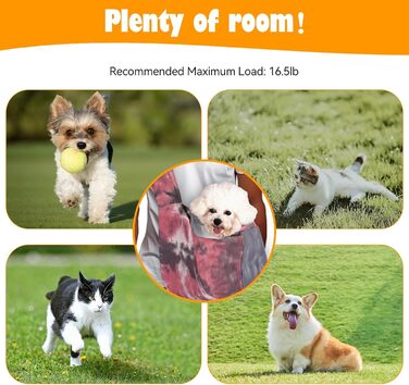 Сумка-переноска для тварин Huilin Technology, рожева, для котів та собак, для прогулянок та подорожей