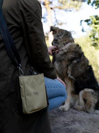 Сумка для ласощів TrendPet Snaxx для собак, 3 кольори (бежевий)