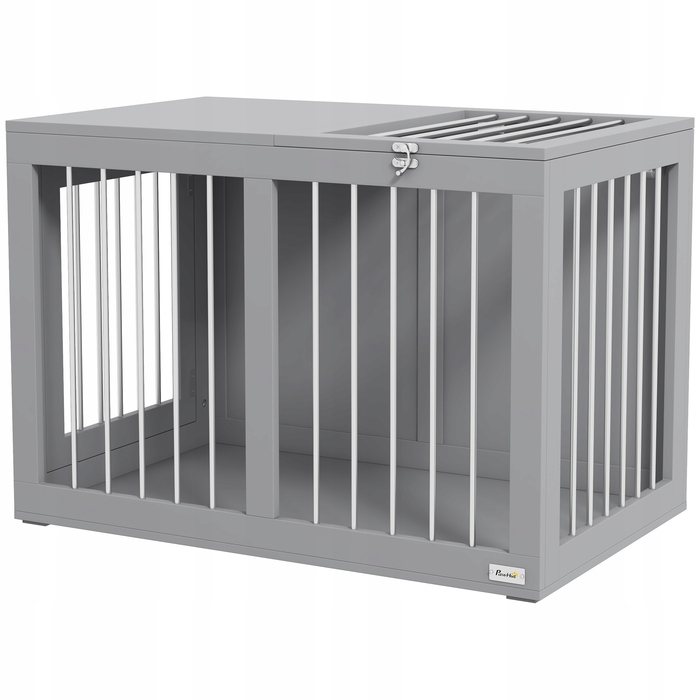 Металева клітка PawHut 50 x 80 x 56,5 см
