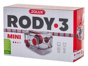 Клітка для хом'яка Zolux RODY3 MINI, червона