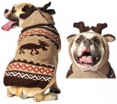 Теплий светр-капюшон для собак Chilly Dog Moosey, розмір 3XL