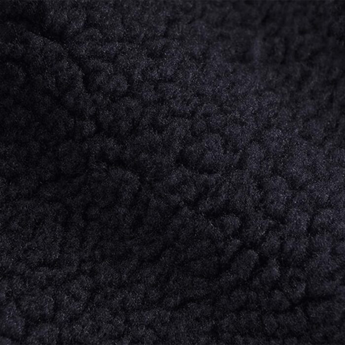 Зимова куртка для собак, тепла жилетка з шлейкою, водонепроникна та вітрозахисна, з відбивачами, флісова, для великих собак (XL, чорний)