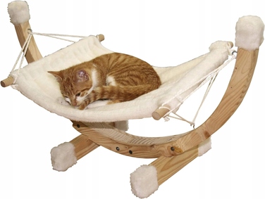 Гамак-лежак Kerbl Siesta, білий, 73x36x34 см