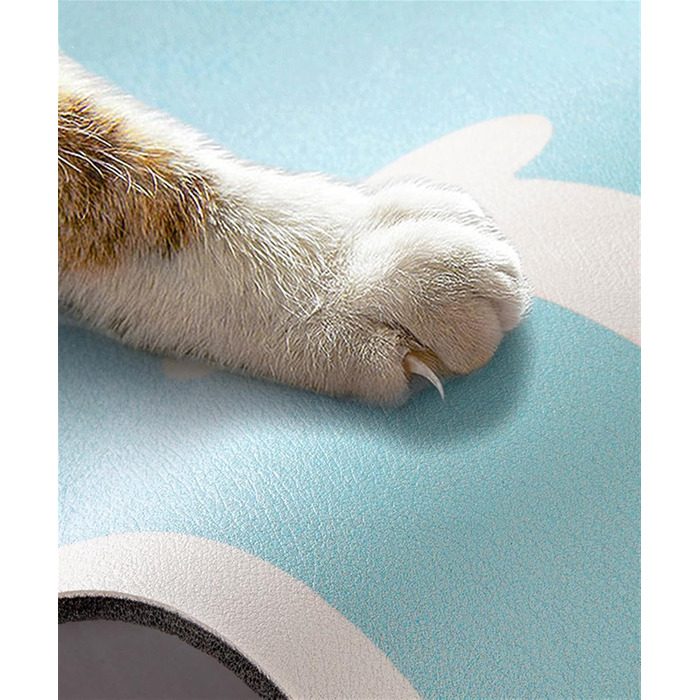 Нековзна килимок для годування собак GIBZ: водонепроникний, великий розмір 40x60 см, зелений