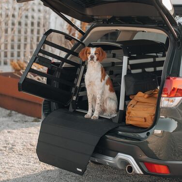 Thule Allax - переносна вольєр для собак, чорний/алюміній, XXL Compact