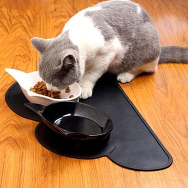 Миска для котів, неслизька, придатна для миття в посудомийній машині (3)