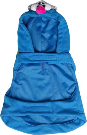 Костюм для собак Super Grover від Pet Krewe – ідеальний для маленьких, середніх, великих та екстра-великих собак. Підходить для Хелловіну, вечірок, фотосесій та як подарунок для собаколюбів