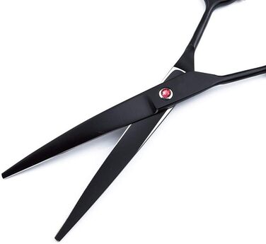 Професійна ножиці для лівшів 7 дюймів, ножиці для грумінгу собак, з нержавіючої сталі, для тіла, обличчя, носа, вух