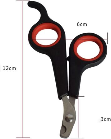 Ножиці для стрижки кігтів домашніх тварин, догляд за кігтями собак, котів, птахів, гризунів, кроликів, хоряків та інших дрібних тварин