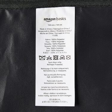 Гамак для собак Amazon Basics, чорний