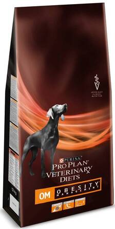 Корм для собак Pro Plan Veterinary Diets OM Obesity Management (контроль ваги), 12 кг