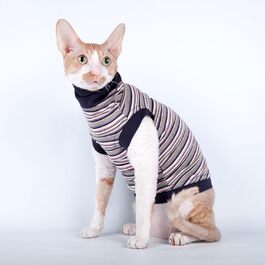 Kotomoda одяг для котів, светр-гольф, для таббі котів, розмір L