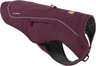 RUFFWEAR Overcoat Fuse: Куртка та шлейка для собак 2-в-1, з флісовою підкладкою, Purple Rain, X-Small
