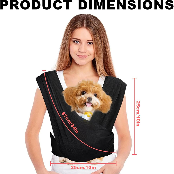 Сумка-переноска для собак Amexo, зручна для прогулянок, до 9 кг