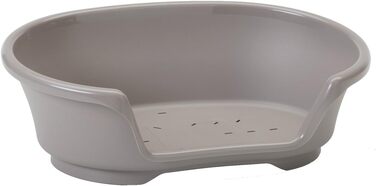 Ліжко Nobby Cosy-Air сірого кольору з пластику, 45 см