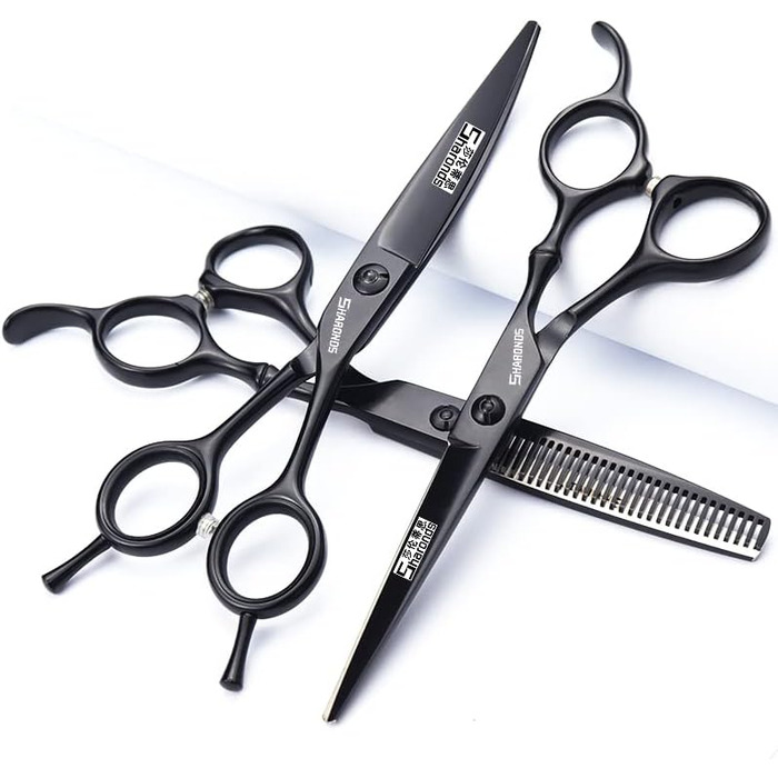 Професійні перукарські ножиці для стрижки волосся 6 дюймів (тонкі) (набір 3 шт.)