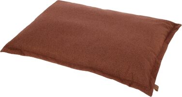 Матрац для собак Kerbl Oliver з піною з пам'яті, ортопедичний, для собак з проблемами суглобів, знімний чохол, виготовлено в Італії, коричневий, 80x50x8 см