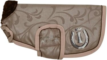 Зимовий теплий пуховик для собак, вітро- та водовідштовхуючий, дихаючий (L, Cappuccino)