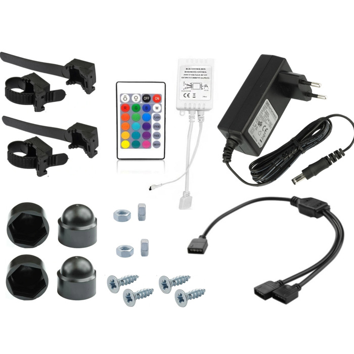 LED-освітлення для акваріума LUMI FLORA, комплект 2x60см, світлодіоди 5730 RGB
