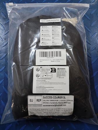 NATUYA Сумка-переноска для собак, легка, для цуценят, проти тривоги, регульована, преміум-якість, Sling Warp (Драк Сірий), темно-сірий