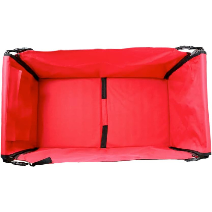 Фросал Візок для перевезення собак Бруно червоний складний | Транспортний візок для собак з легким доступом