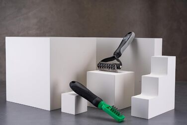 Набір з 2 гребінці для видалення шерсті та щітка для собак/кішок - Ідеально для догляду за шерстю та догляду за кігтями, аксесуари для котів та собак, підходить для довгої та короткої шерсті - не іграшка для котів