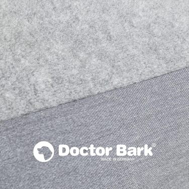 Килимок для собак середніх порід GreenLabel - м'який, пухнастий, миючий (100x72 см, світло-сірий)