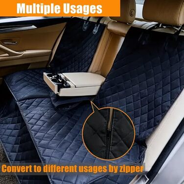 Захист для автосидіння для собак Bangminda: водовідштовхувальна, стійка до подряпин, 135x120 см