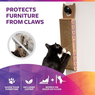 Картонний когтеточка для котів Wellpappe Rosewood Pet Products Ltd