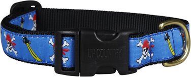 Нашийник для собак Up Country Skully, вузький, 5/8 дюйма, розмір S
