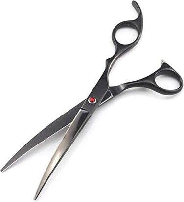 Набір професійних ножиць для грумінгу собак, 7 дюймів (чорний)