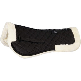 М'яке сідло Equinate Sidney з синтетичним овчиною для коней та поні