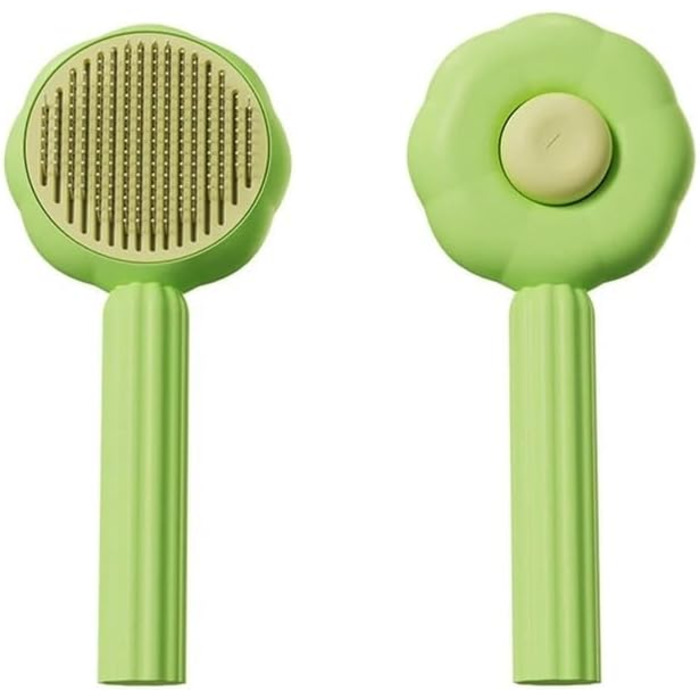 Бурштук для догляду за шерстю котів з довгим хутром, щітка для собак та котів, гребінець для котів, щітка для догляду за домашніми тваринами, для кошенят, кроликів, інструмент для видалення шерсті, масажна чистка, Knot Blue