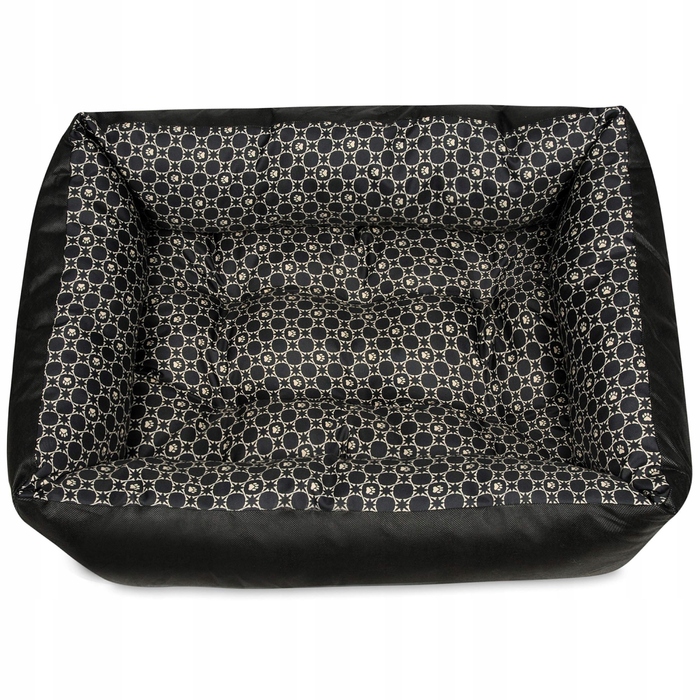 Ліжко-канапе для собак Superkissen24, чорне, 90 см x 120 см