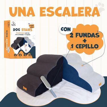 Східці для собак: переносні, з водонепроникними чохлами та щіткою для шерсті. Підходять для малих та великих собак