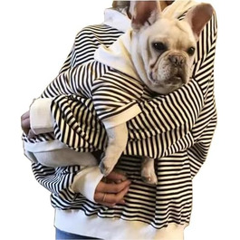 Одяг для собак та господарів (5XL, Чорний) Чорний, розмір 5XL, обхват грудей 69 см