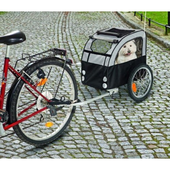 Візок для собак TEFLON® - Buggy для собак, велосипедний причіп, вантажність до 20 кг