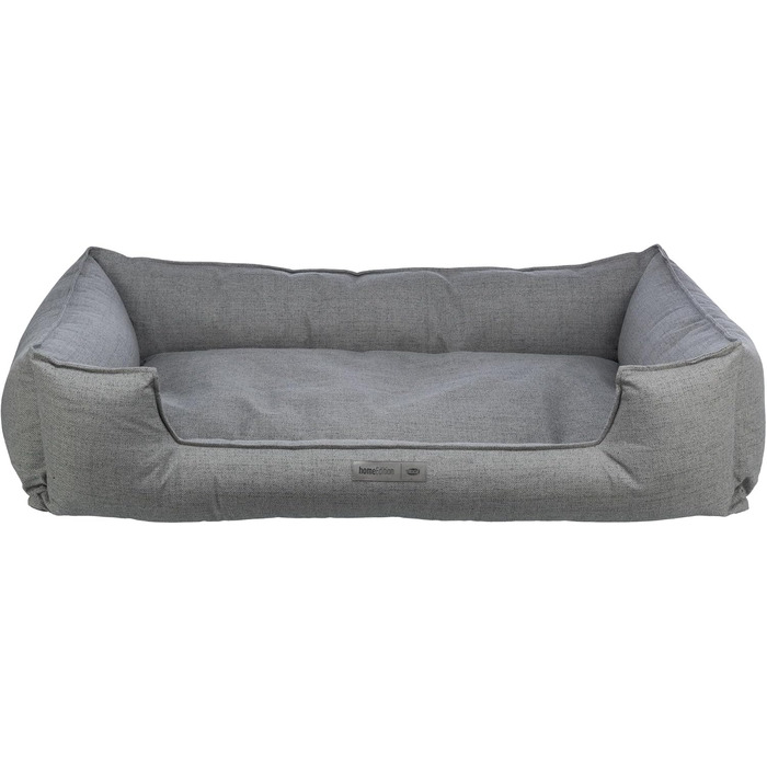 Лежак для собак TRIXIE Talis 120×80 см, сірий, м'який, зносостійкий, нековзкий, знімний чохол, для середніх порід
