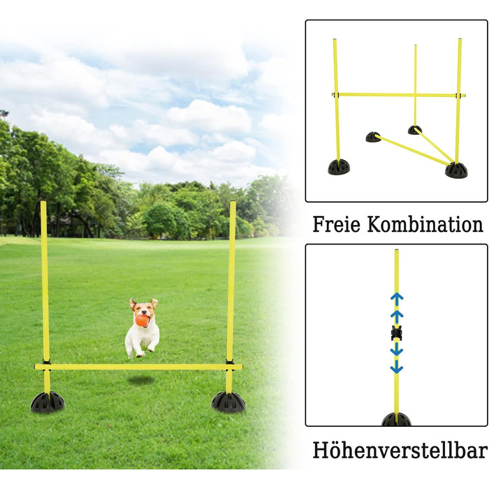 Набір для легкої атлетики HENGMEI: Спрингова стрічка, набір бар'єрів, тренувальний інвентар для бігу та стрибків